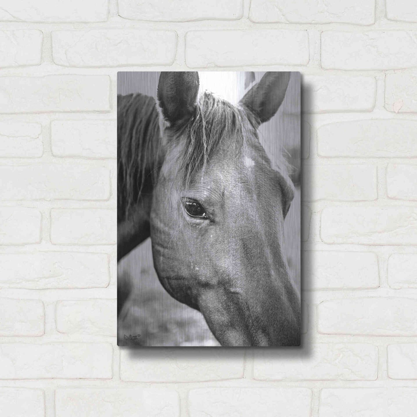 Luxe Metal Art 'Trophy Winner II' by Donnie Quillen Metal Wall Art,12x16