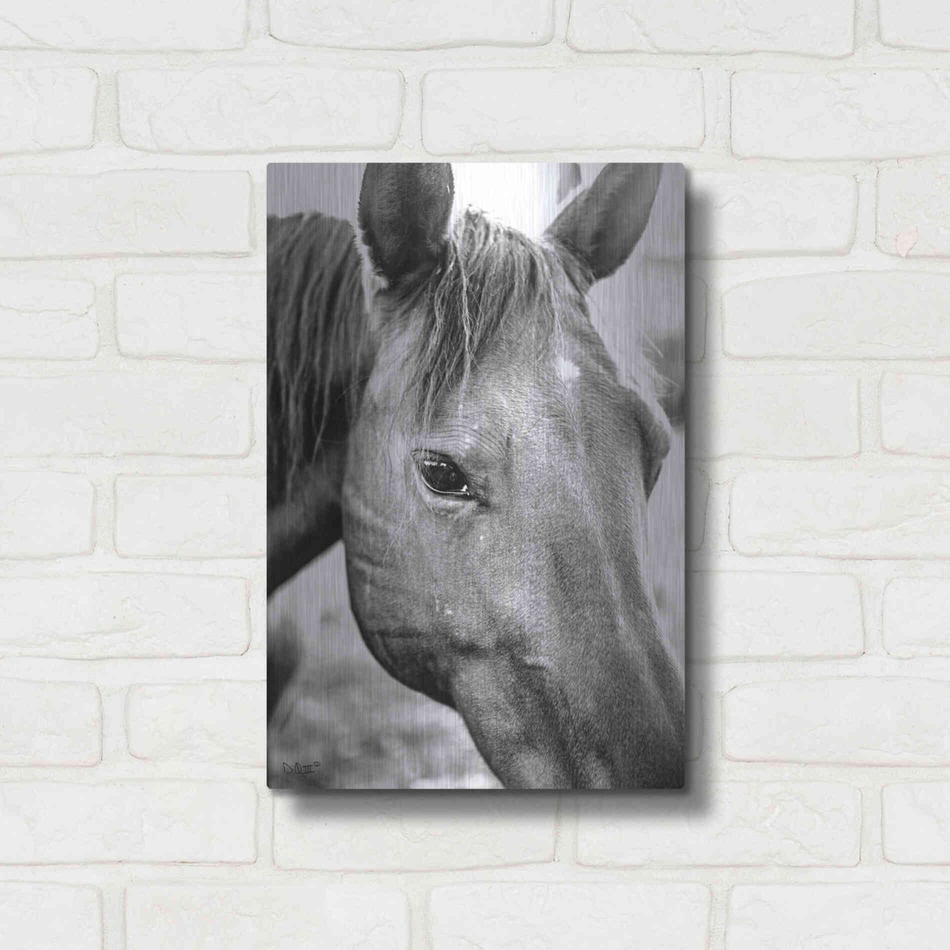 Luxe Metal Art 'Trophy Winner II' by Donnie Quillen Metal Wall Art,12x16