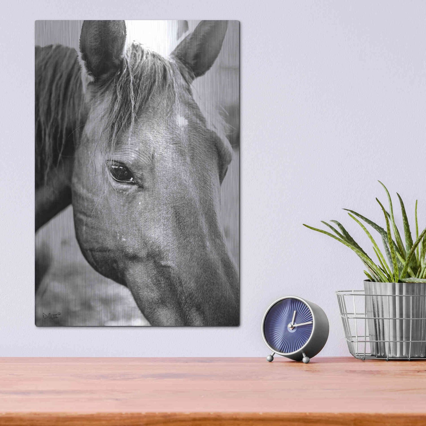 Luxe Metal Art 'Trophy Winner II' by Donnie Quillen Metal Wall Art,12x16