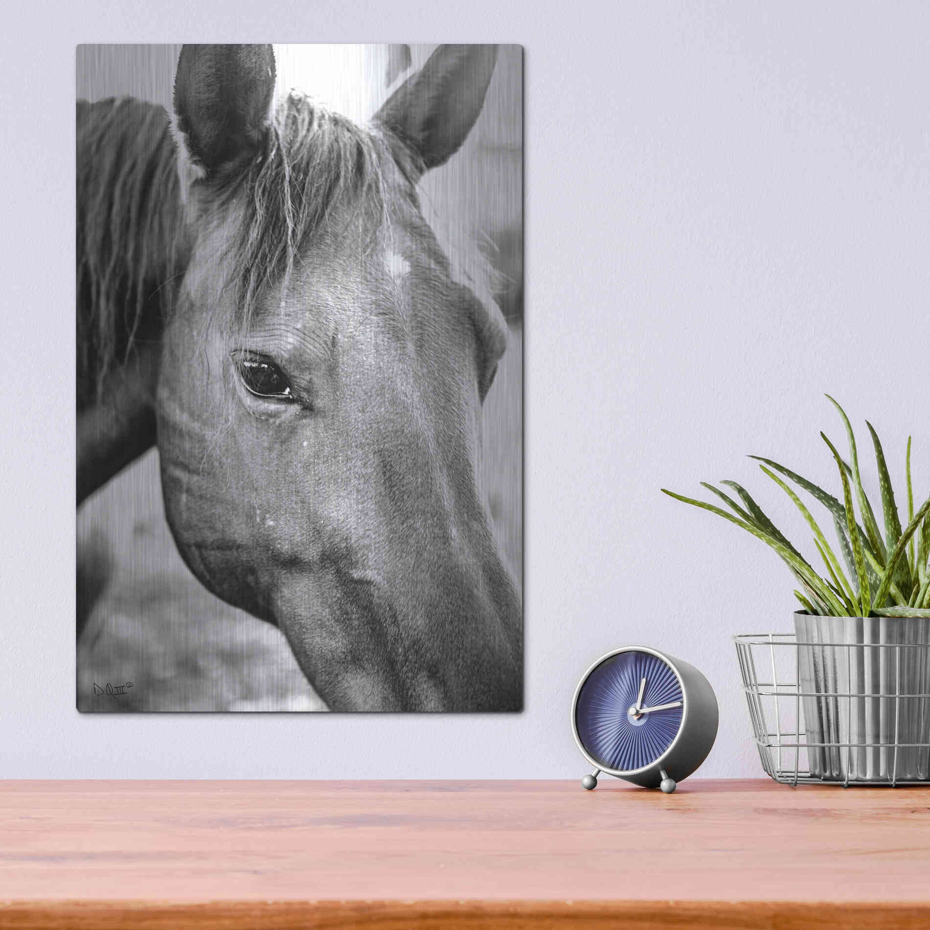 Luxe Metal Art 'Trophy Winner II' by Donnie Quillen Metal Wall Art,12x16