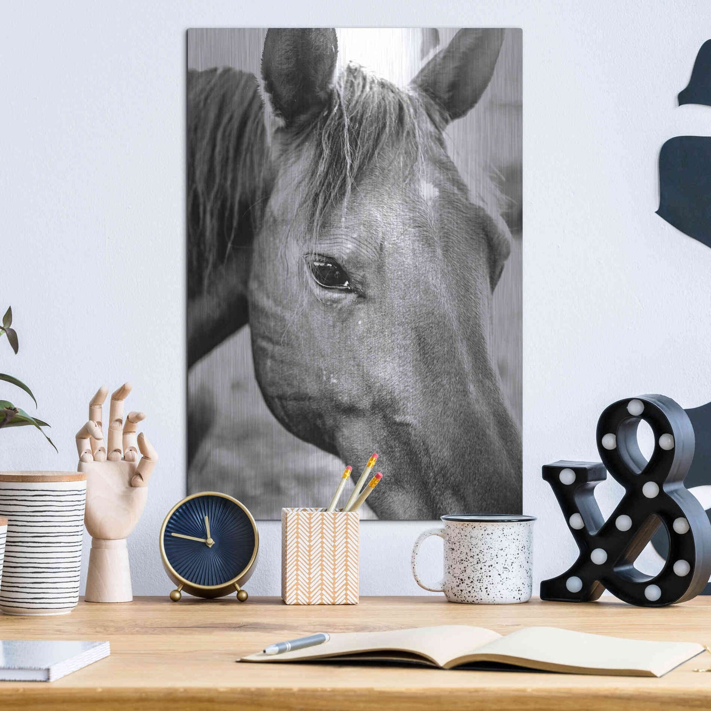 Luxe Metal Art 'Trophy Winner II' by Donnie Quillen Metal Wall Art,12x16