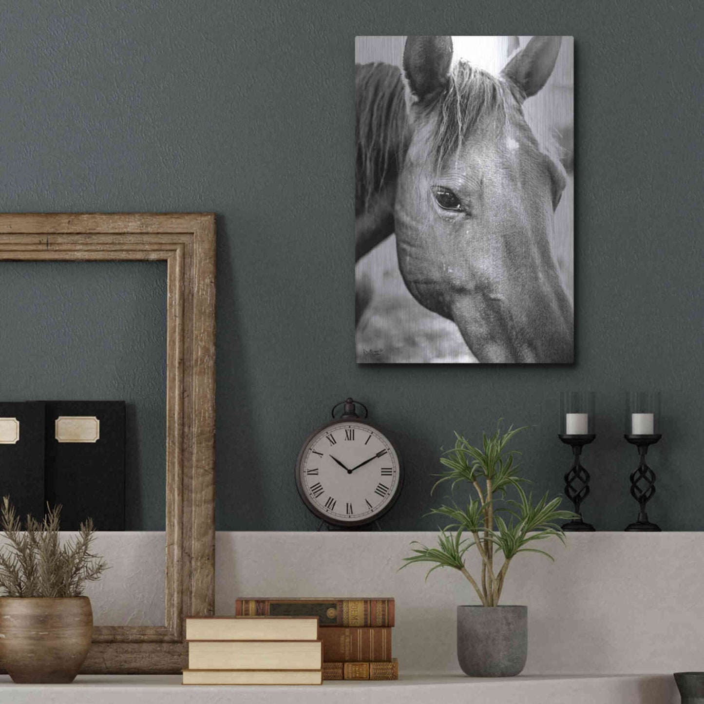 Luxe Metal Art 'Trophy Winner II' by Donnie Quillen Metal Wall Art,12x16