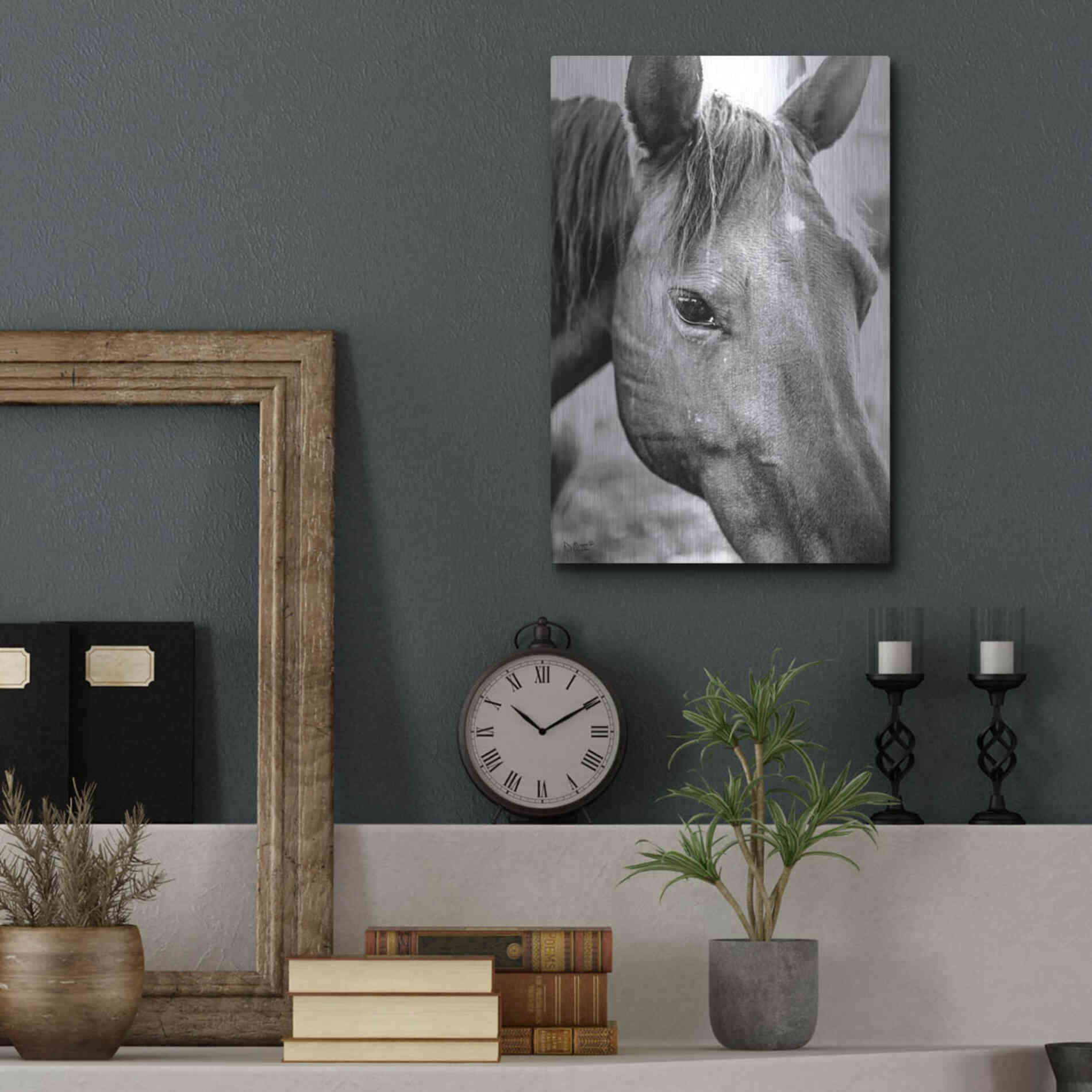 Luxe Metal Art 'Trophy Winner II' by Donnie Quillen Metal Wall Art,12x16