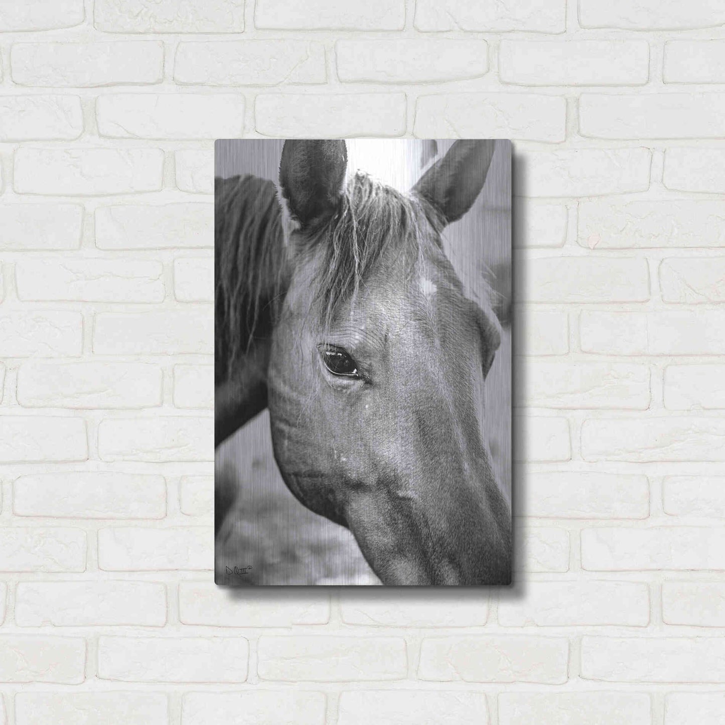 Luxe Metal Art 'Trophy Winner II' by Donnie Quillen Metal Wall Art,16x24