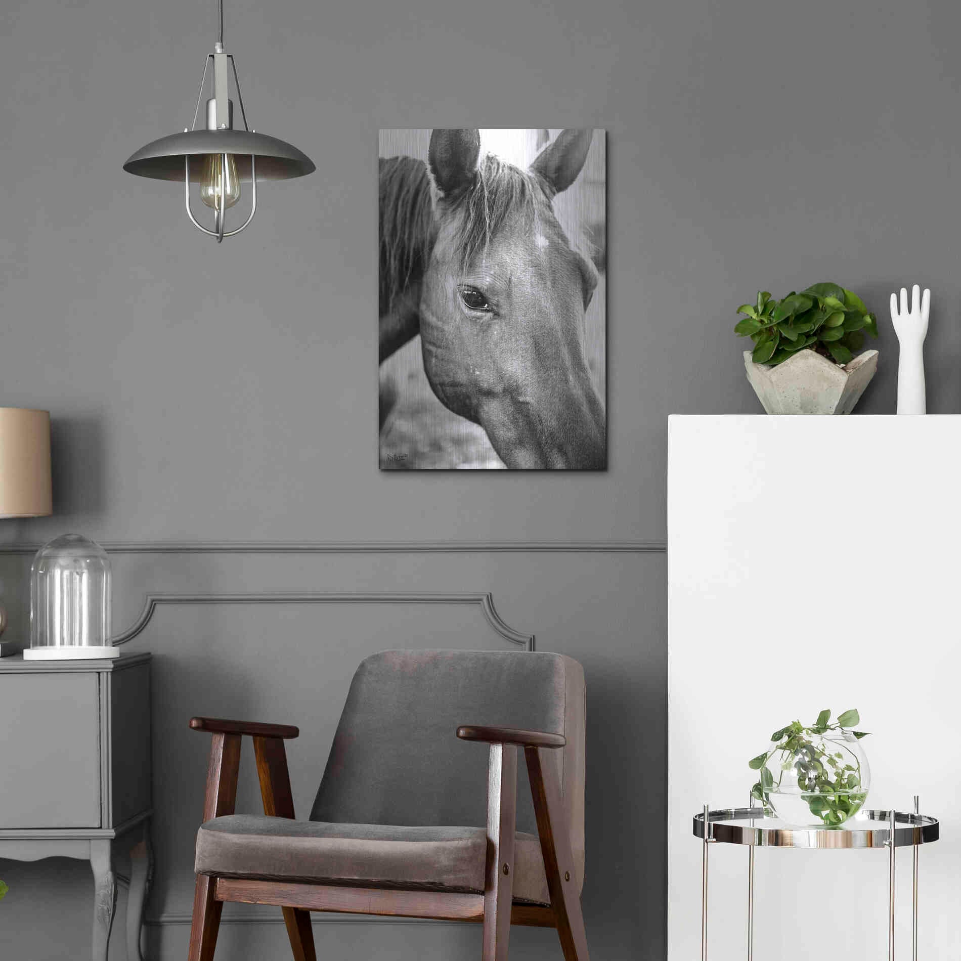 Luxe Metal Art 'Trophy Winner II' by Donnie Quillen Metal Wall Art,16x24