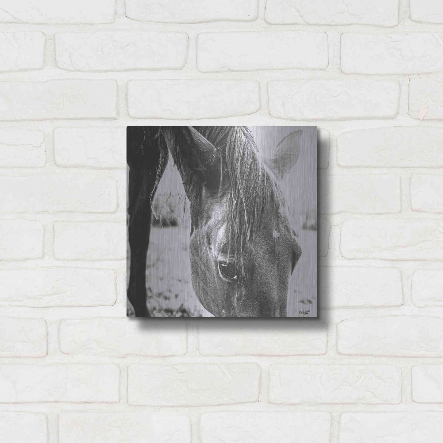 Luxe Metal Art 'Trophy Winner III' by Donnie Quillen Metal Wall Art,12x12