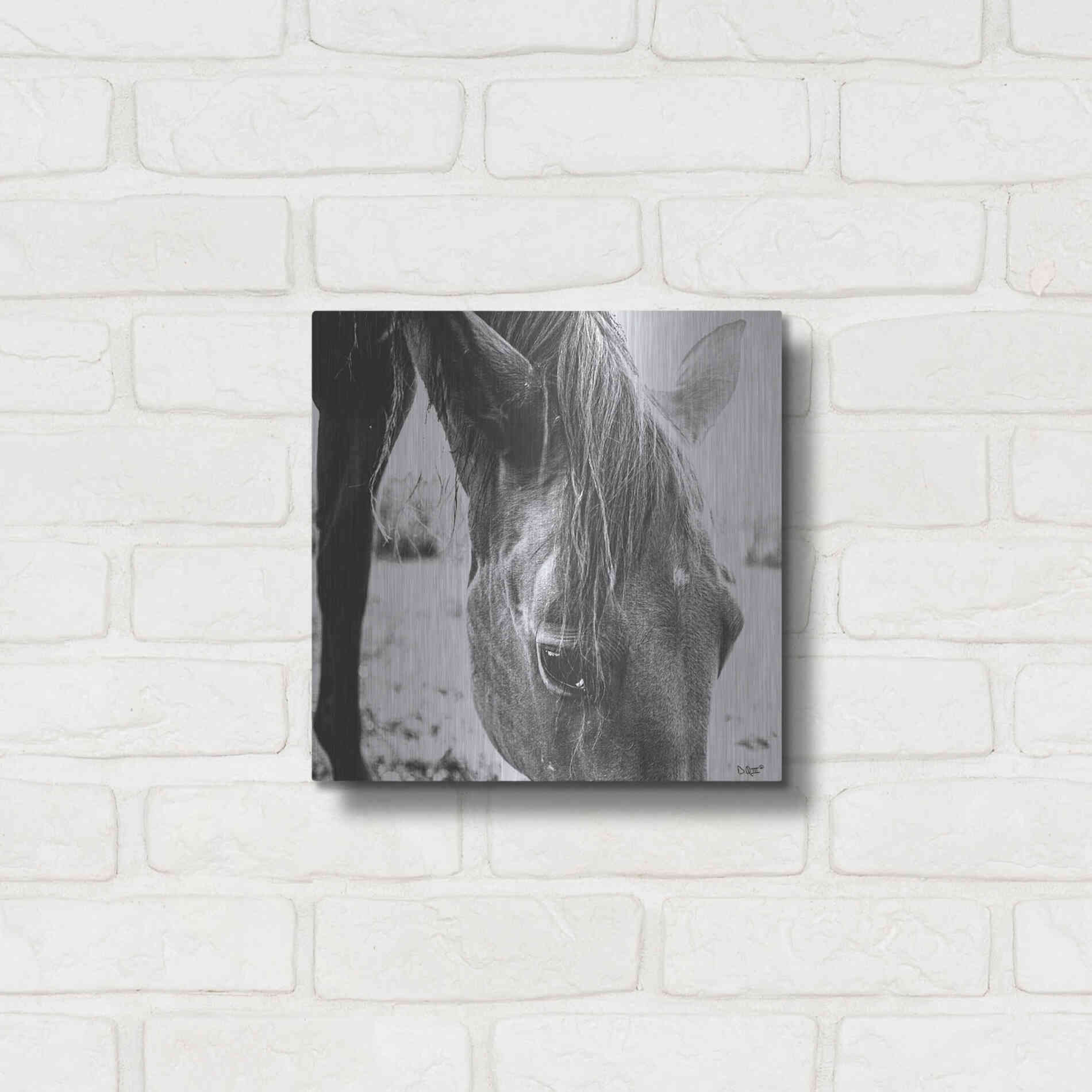 Luxe Metal Art 'Trophy Winner III' by Donnie Quillen Metal Wall Art,12x12