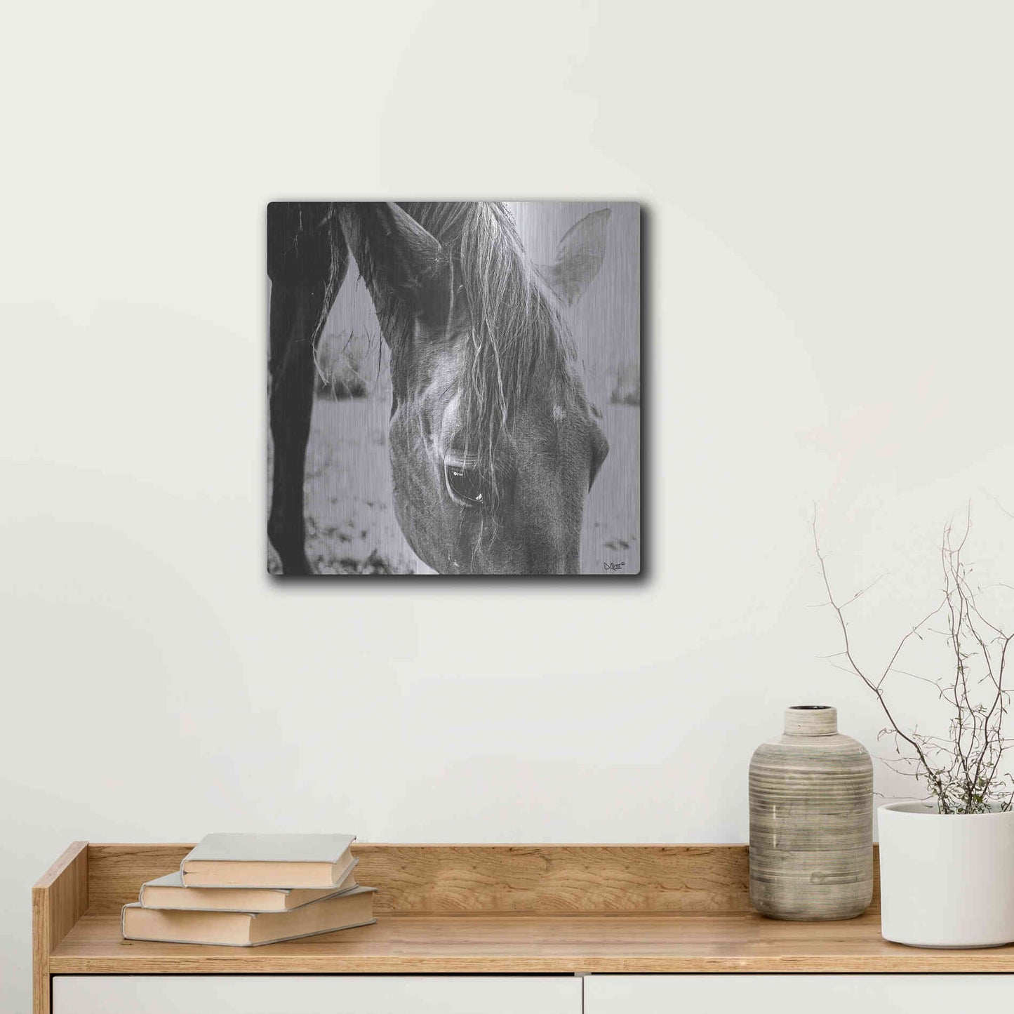 Luxe Metal Art 'Trophy Winner III' by Donnie Quillen Metal Wall Art,12x12