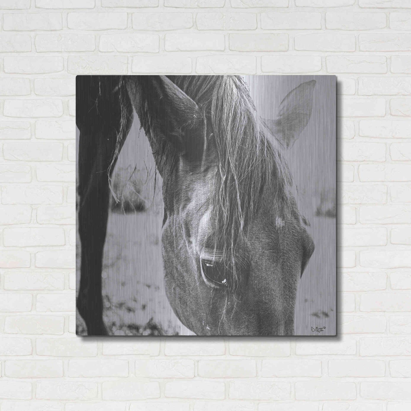 Luxe Metal Art 'Trophy Winner III' by Donnie Quillen Metal Wall Art,36x36