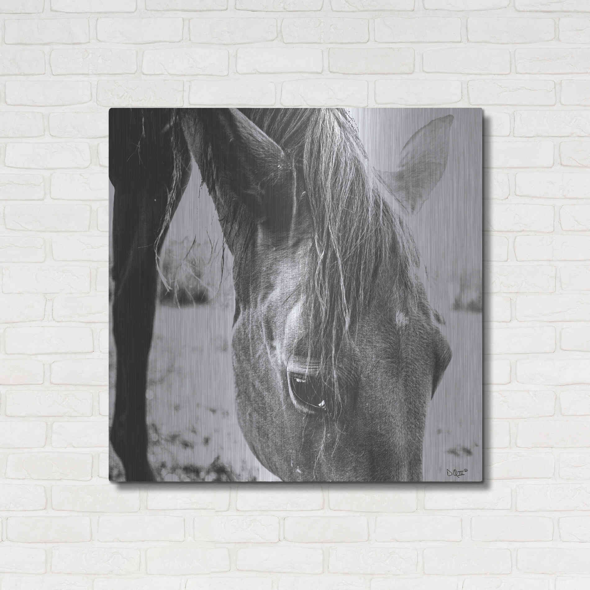 Luxe Metal Art 'Trophy Winner III' by Donnie Quillen Metal Wall Art,36x36