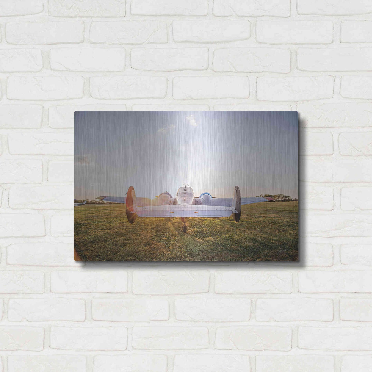 Luxe Metal Art 'Into the Sunset' by Donnie Quillen Metal Wall Art,24x16