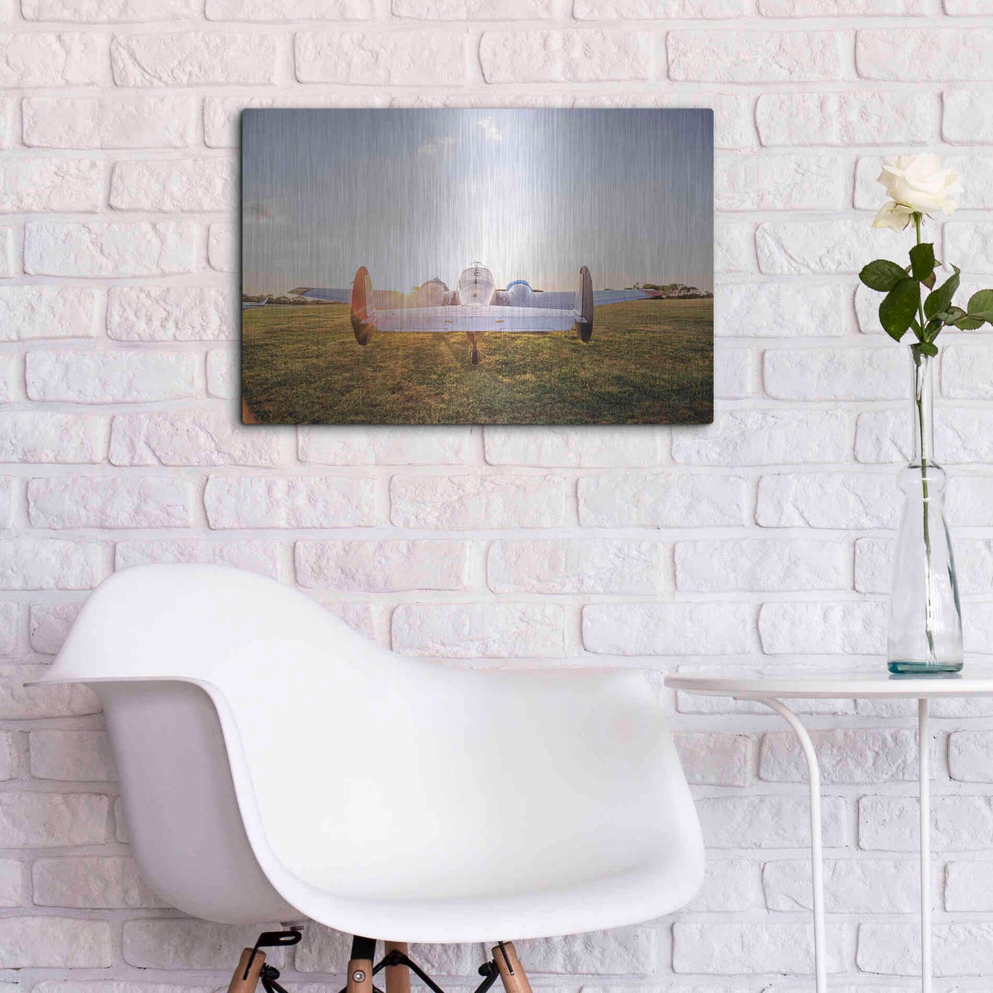 Luxe Metal Art 'Into the Sunset' by Donnie Quillen Metal Wall Art,24x16