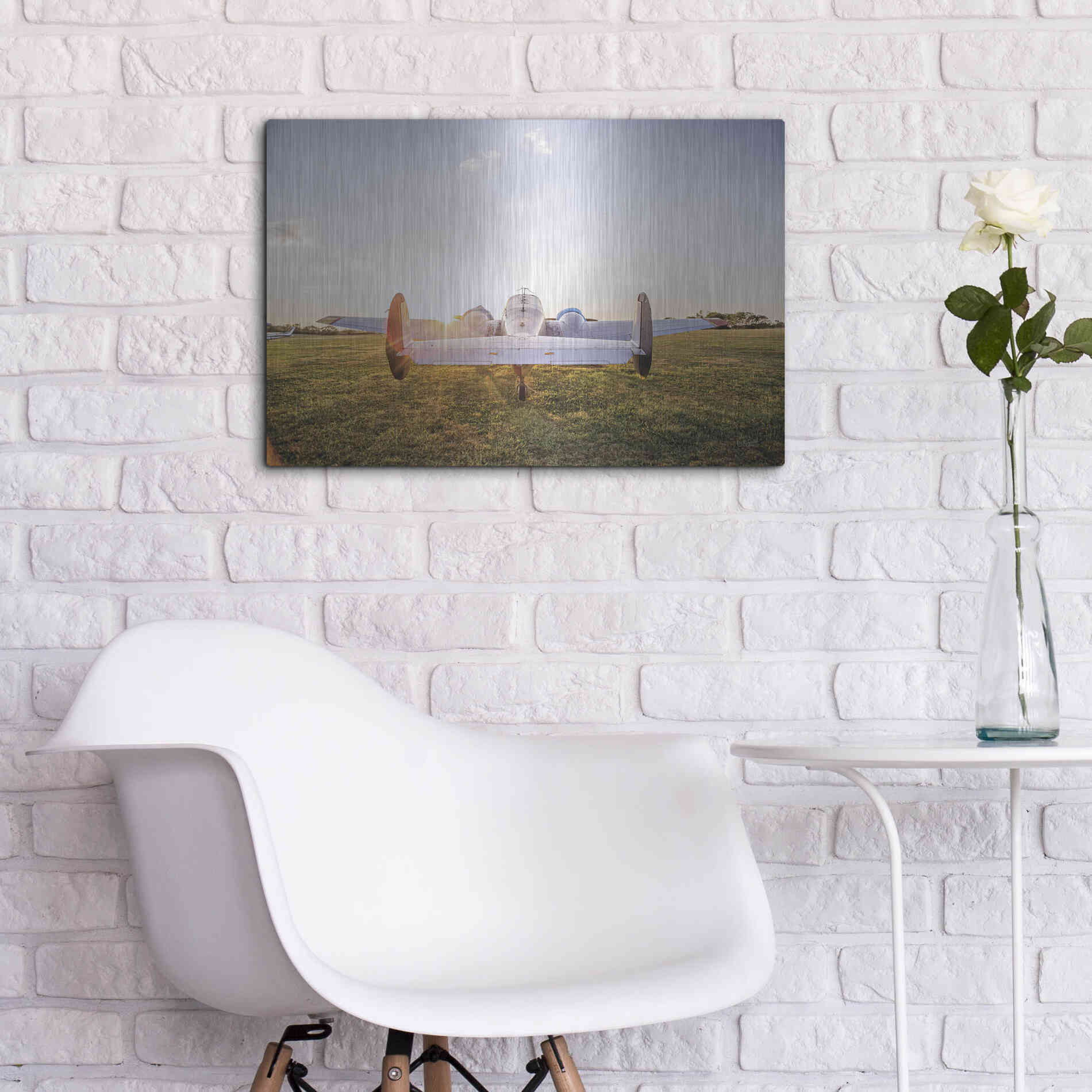 Luxe Metal Art 'Into the Sunset' by Donnie Quillen Metal Wall Art,24x16