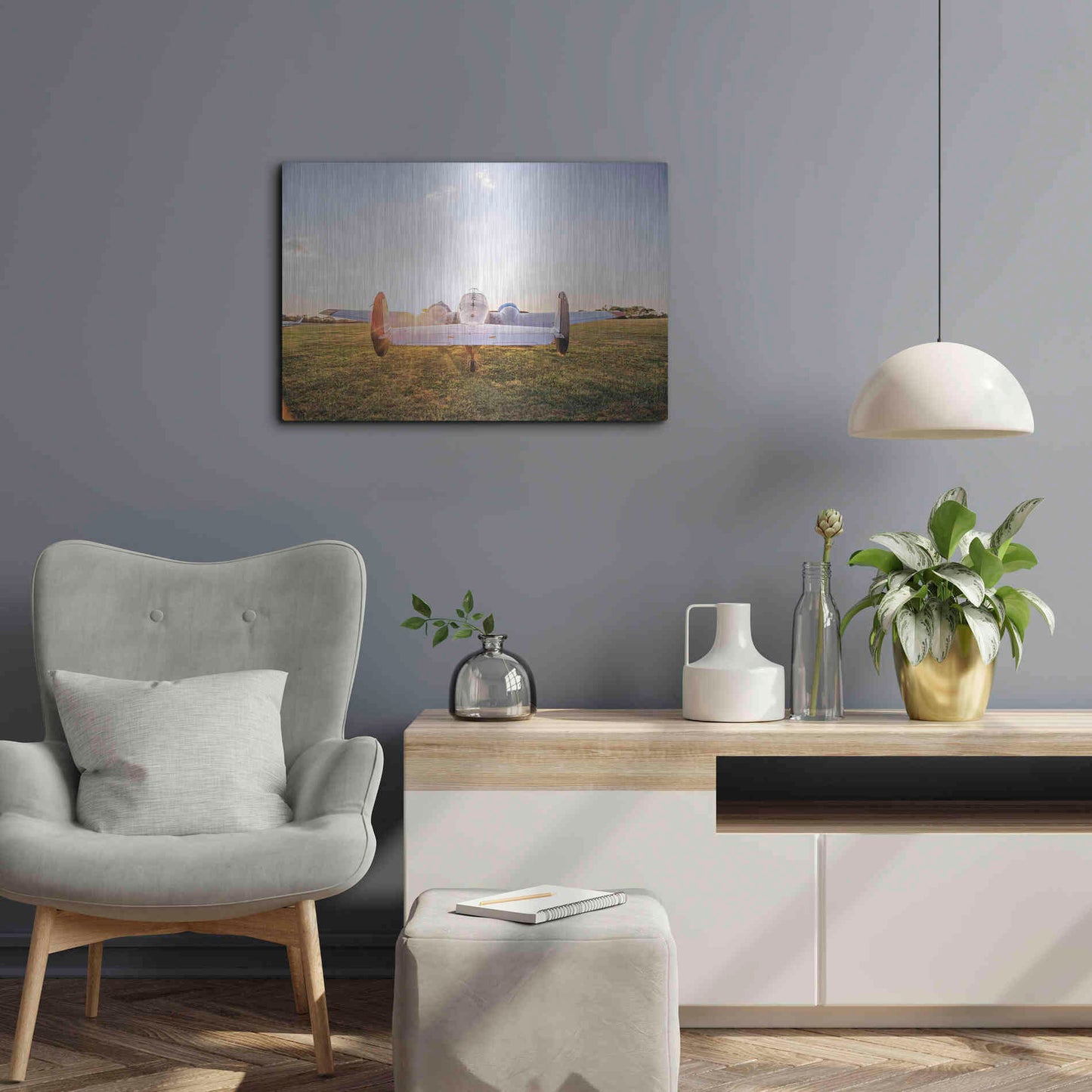 Luxe Metal Art 'Into the Sunset' by Donnie Quillen Metal Wall Art,24x16