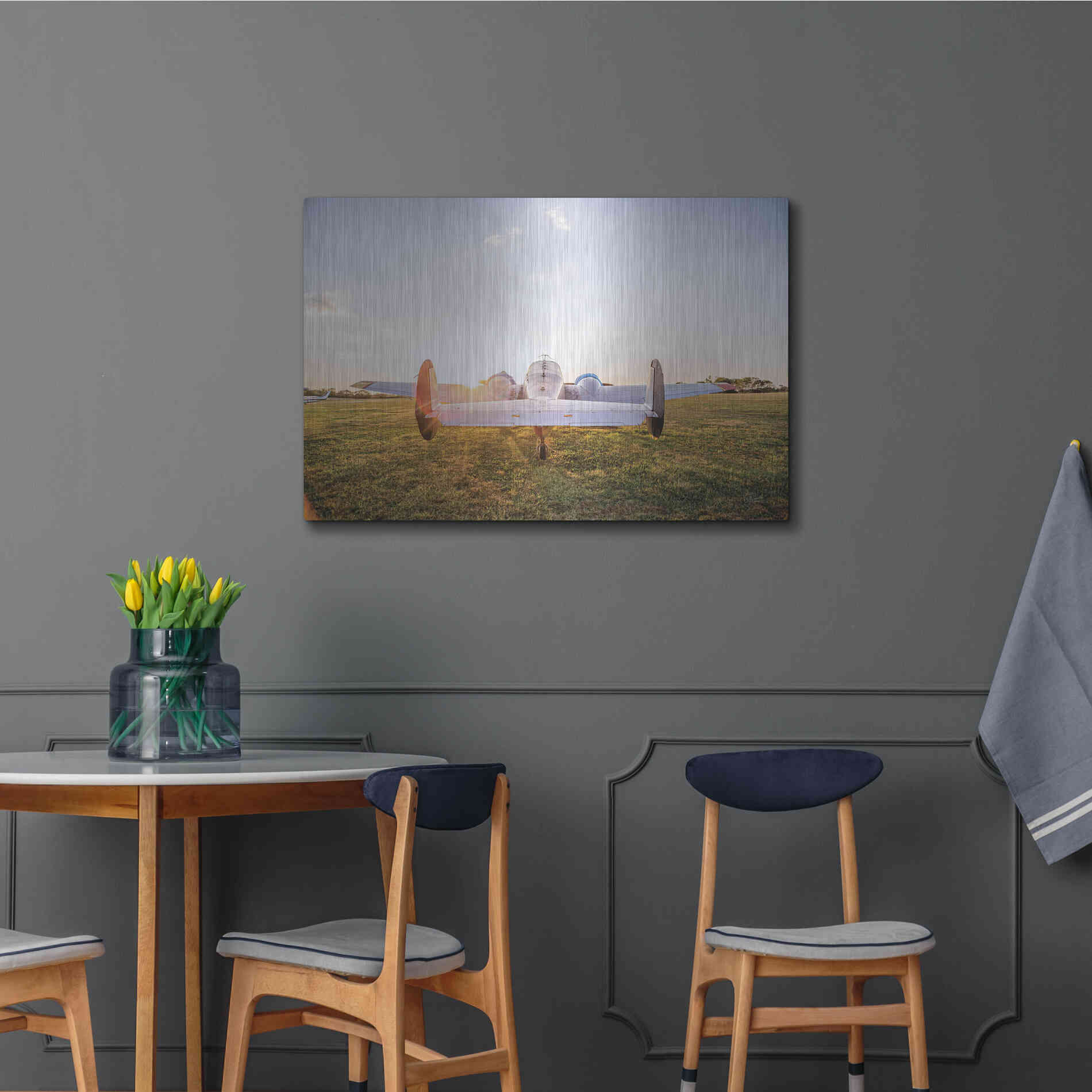 Luxe Metal Art 'Into the Sunset' by Donnie Quillen Metal Wall Art,36x24