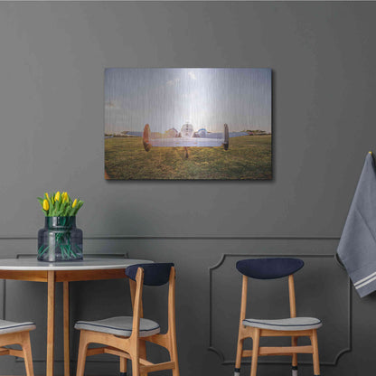 Luxe Metal Art 'Into the Sunset' by Donnie Quillen Metal Wall Art,36x24