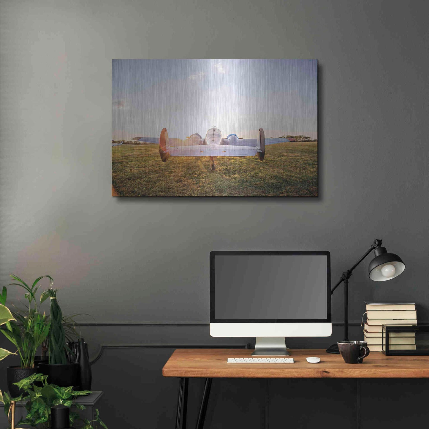 Luxe Metal Art 'Into the Sunset' by Donnie Quillen Metal Wall Art,36x24