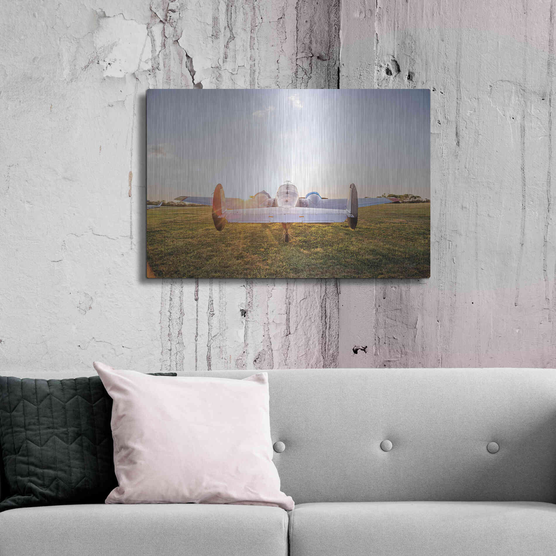 Luxe Metal Art 'Into the Sunset' by Donnie Quillen Metal Wall Art,36x24