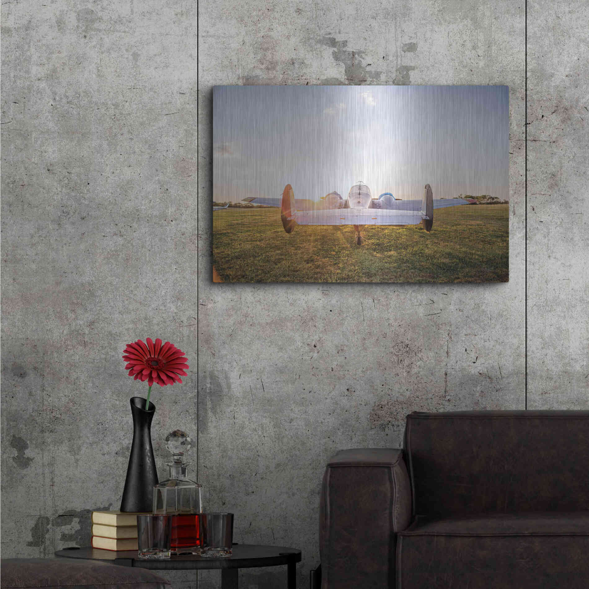 Luxe Metal Art 'Into the Sunset' by Donnie Quillen Metal Wall Art,36x24