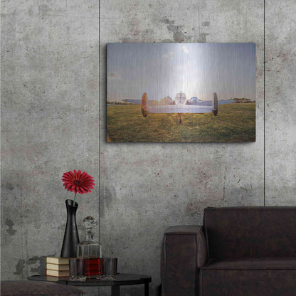 Luxe Metal Art 'Into the Sunset' by Donnie Quillen Metal Wall Art,36x24