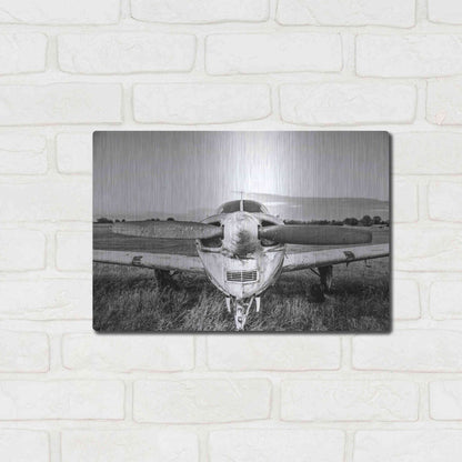 Luxe Metal Art 'Last Flight II' by Donnie Quillen Metal Wall Art,16x12