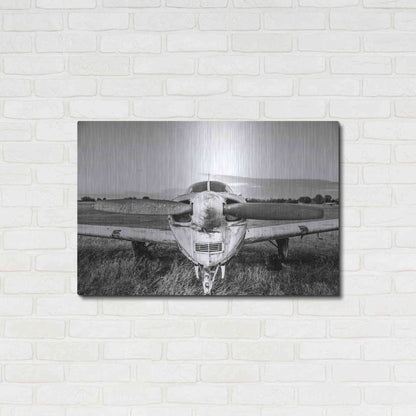 Luxe Metal Art 'Last Flight II' by Donnie Quillen Metal Wall Art,36x24