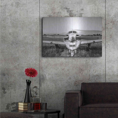 Luxe Metal Art 'Last Flight II' by Donnie Quillen Metal Wall Art,36x24