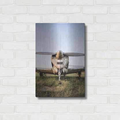 Luxe Metal Art 'Last Flight III' by Donnie Quillen Metal Wall Art,16x24