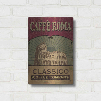 Luxe Metal Art 'Coffee Blend I' by Daphne Brissonet, Metal Wall Art,12x16