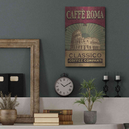 Luxe Metal Art 'Coffee Blend I' by Daphne Brissonet, Metal Wall Art,12x16
