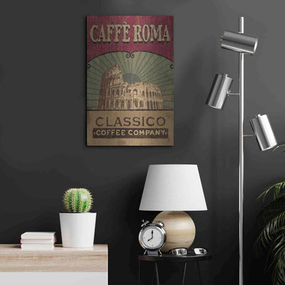 Luxe Metal Art 'Coffee Blend I' by Daphne Brissonet, Metal Wall Art,16x24