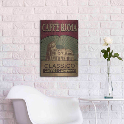 Luxe Metal Art 'Coffee Blend I' by Daphne Brissonet, Metal Wall Art,16x24
