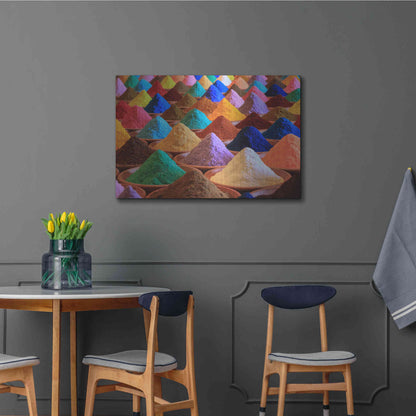 Luxe Metal Art 'Colorful Life' Metal Wall Art,36x24