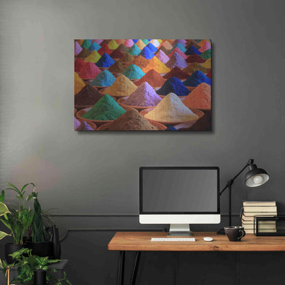 Luxe Metal Art 'Colorful Life' Metal Wall Art,36x24