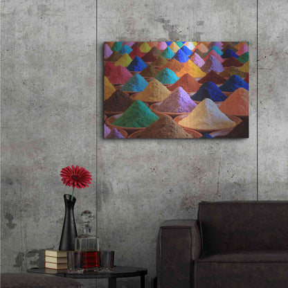 Luxe Metal Art 'Colorful Life' Metal Wall Art,36x24