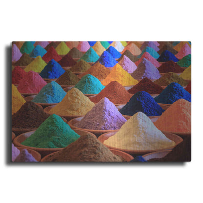 Luxe Metal Art 'Colorful Life' Metal Wall Art