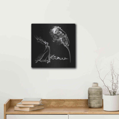 Luxe Metal Art 'Fearless Girl' Metal Wall Art,12x12