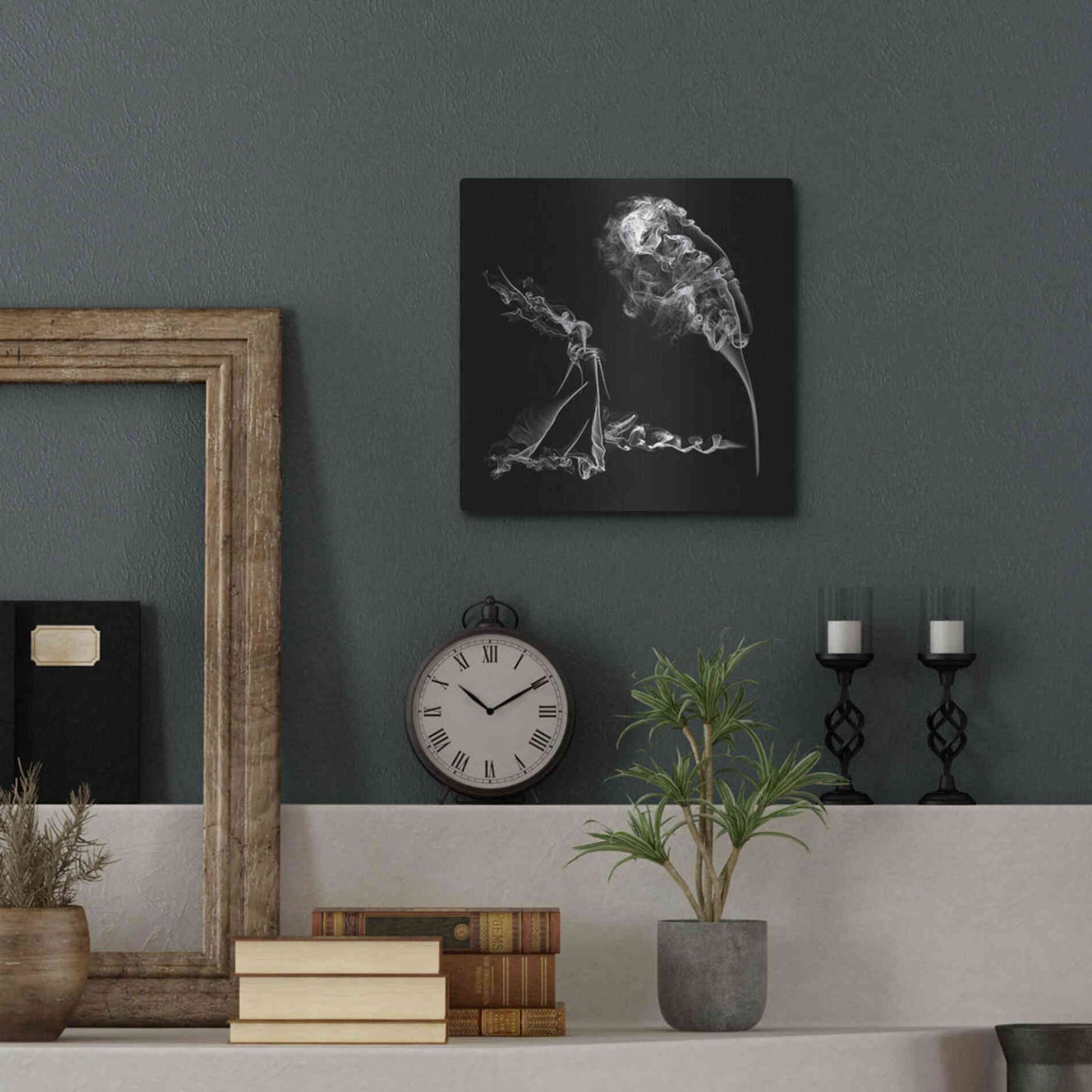 Luxe Metal Art 'Fearless Girl' Metal Wall Art,12x12