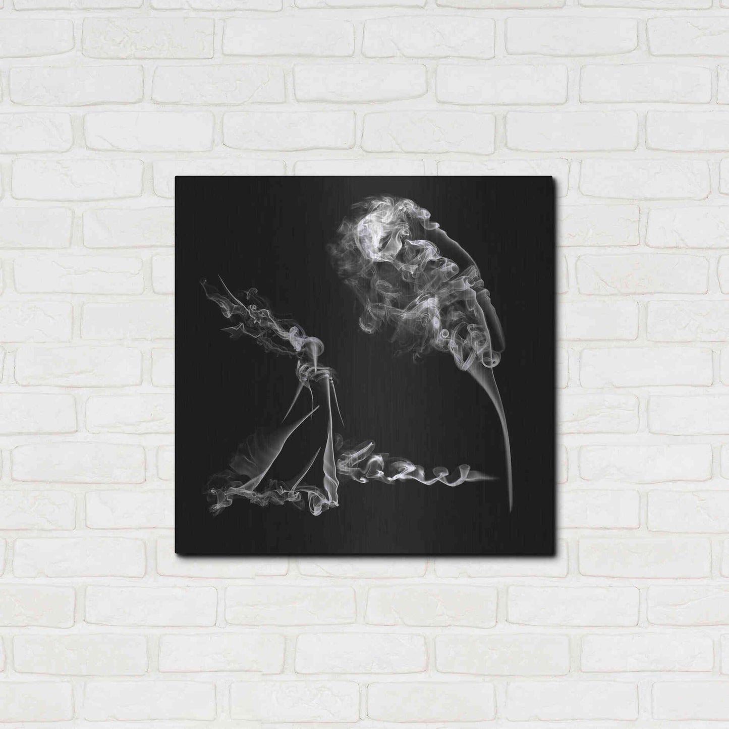 Luxe Metal Art 'Fearless Girl' Metal Wall Art,24x24