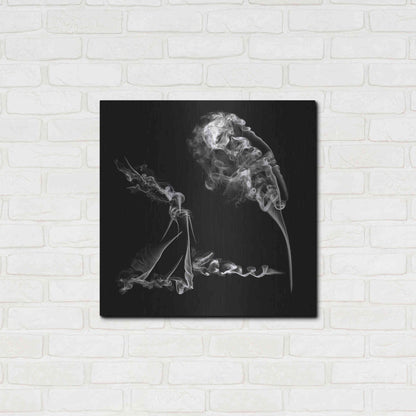 Luxe Metal Art 'Fearless Girl' Metal Wall Art,24x24