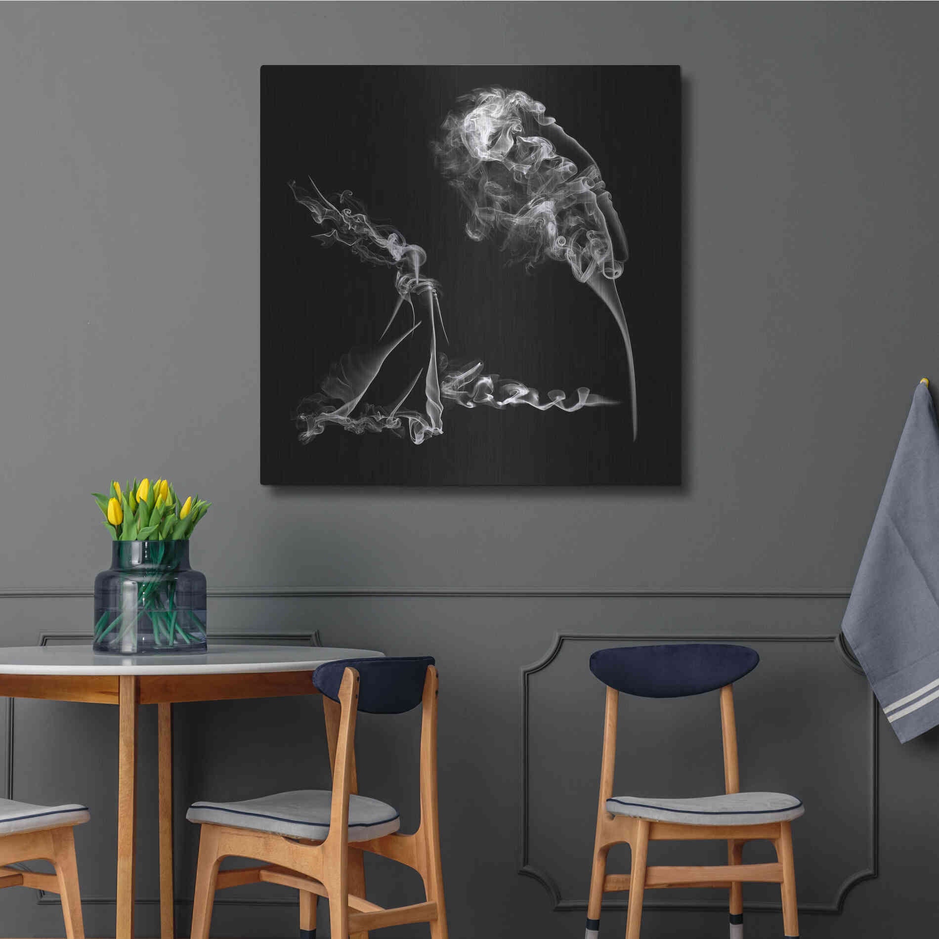 Luxe Metal Art 'Fearless Girl' Metal Wall Art,36x36