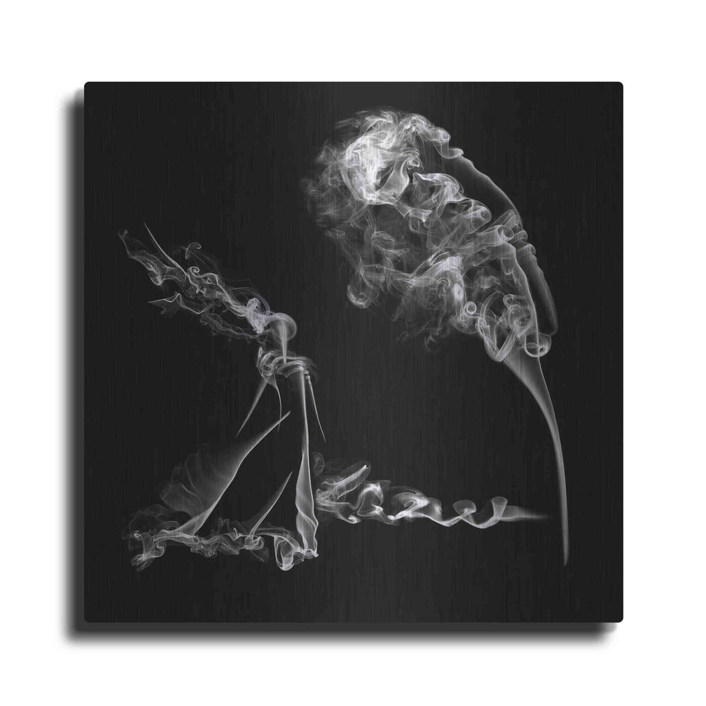 Luxe Metal Art 'Fearless Girl' Metal Wall Art