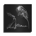 Luxe Metal Art 'Fearless Girl' Metal Wall Art