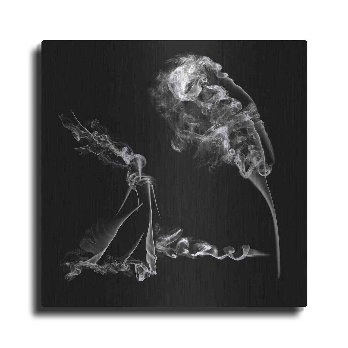 Luxe Metal Art 'Fearless Girl' Metal Wall Art