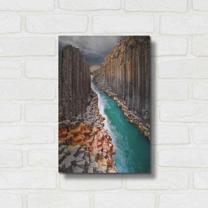 Luxe Metal Art 'Divided' Metal Wall Art,12x16