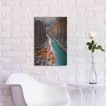 Luxe Metal Art 'Divided' Metal Wall Art,16x24