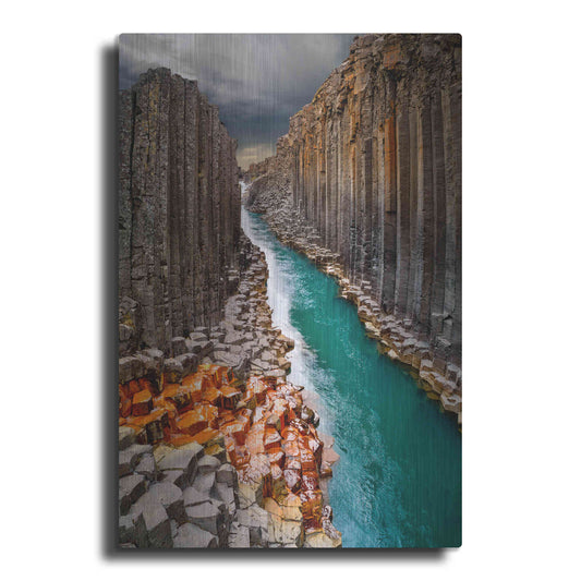 Luxe Metal Art 'Divided' Metal Wall Art