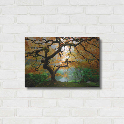 Luxe Metal Art 'Magical Autumn' Metal Wall Art,24x16