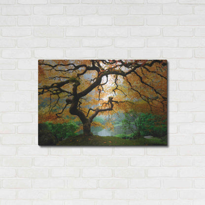 Luxe Metal Art 'Magical Autumn' Metal Wall Art,36x24