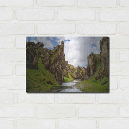 Luxe Metal Art 'Middle Earth' Metal Wall Art,16x12